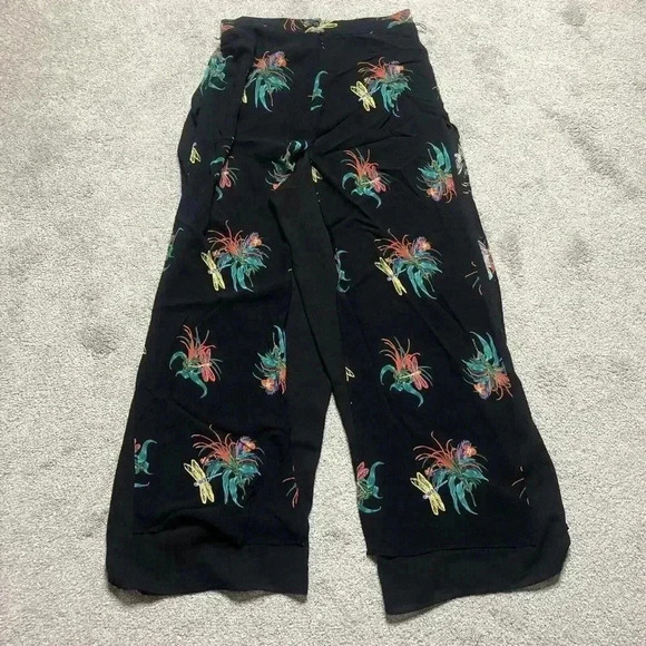 Given a Rose Pants Wide Leg - Picture 6 of 8